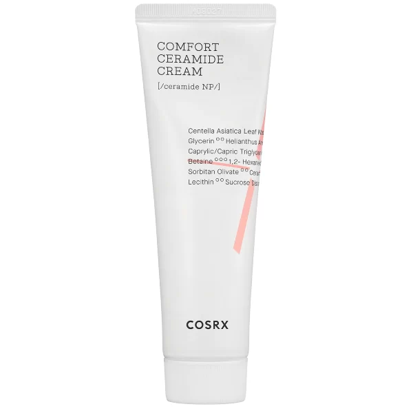 Cosrx, Balancium Comfort Ceramide Cream, Cremă reparatoare și hidratantă, 80 g