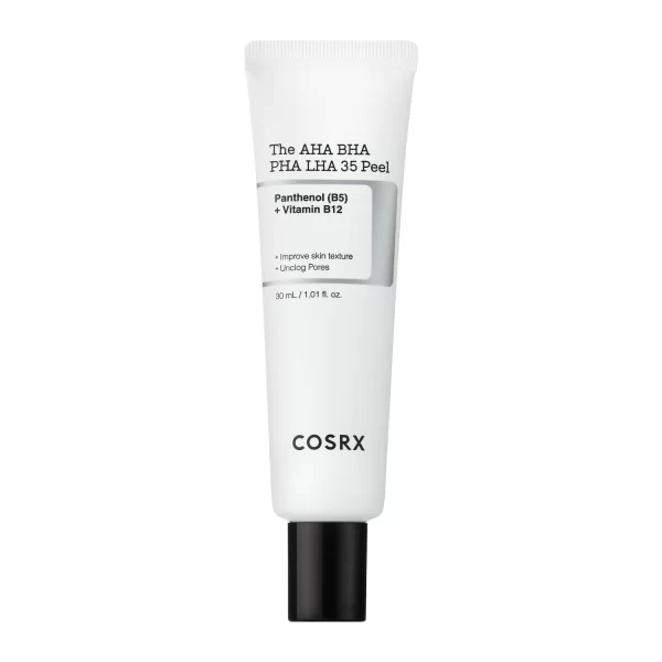 Cosrx, The AHA BHA PHA LHA 35 Peel, Exfoliant intens pentru retexturare, 30 ml