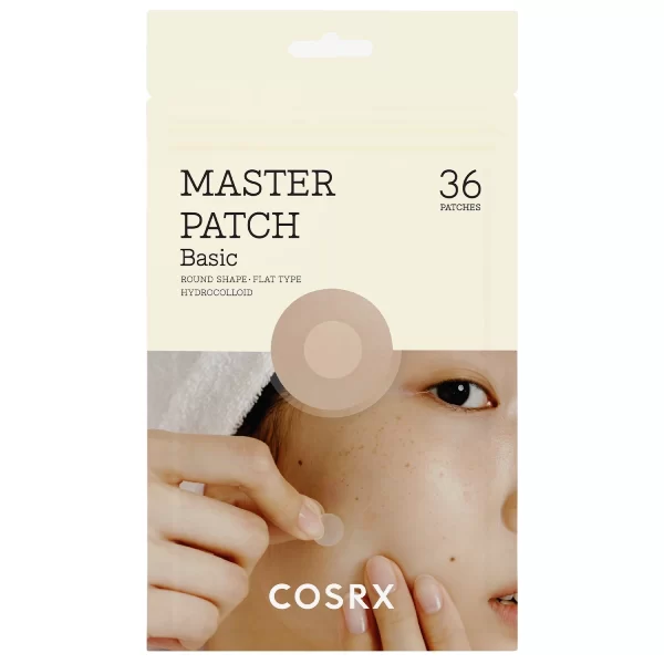 Cosrx, Master Patch Basic, Plasturi hidrocoloidali pentru îngrijirea localizată, 36 plasturi