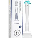 Derma Stamp 140 Ace din Titanium, Reglabil 0.3 - 3mm, Microneedle, pentru Barbă și Scalp