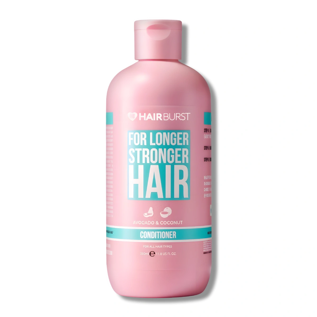 Hairburst, Conditioner For Longer Stronger Hair, Balsam fortifiant pentru creșterea părului, 350 ml