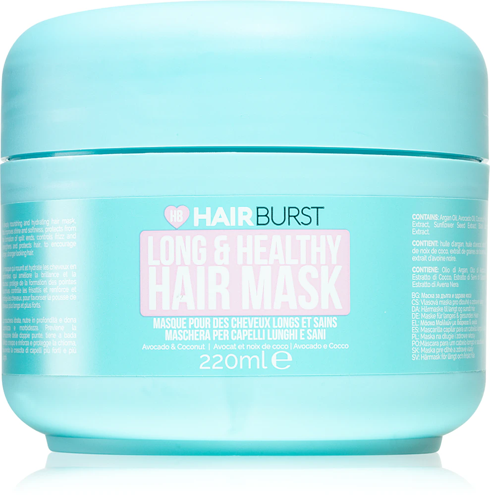 Hairburst, Long & Healthy Hair Mask, Mască nutritivă pentru păr lung, 220 ml