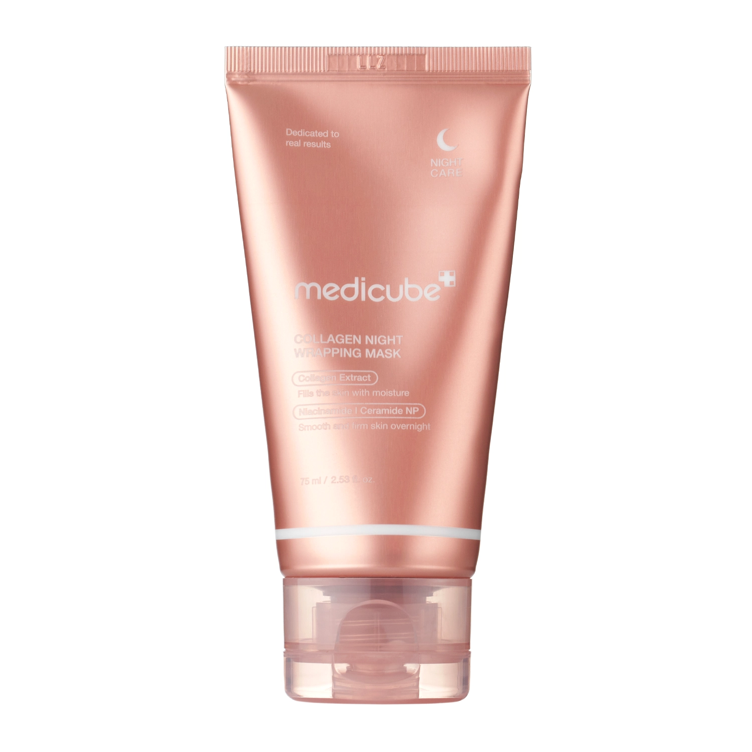 Medicube, Collagen Night Wrapping Mask, Mască de noapte pentru fermitate și hidratare, 75 ml