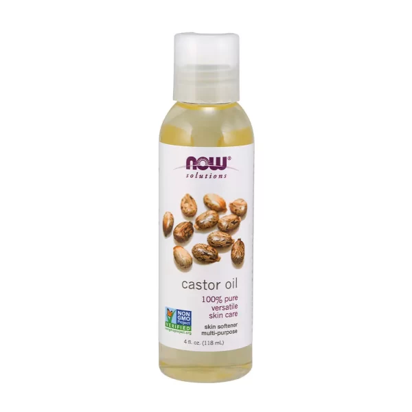 Now Foods Castor Oil, Ulei de Ricin, 118ml