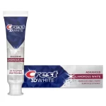 Crest, 3D White Advanced Glamorous White, Pastă de albire mentolată, 107g