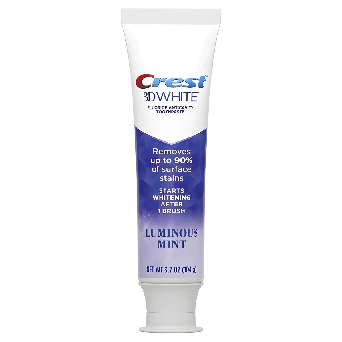 Crest, 3D White Advanced Luminous Mint, Pastă de dinți albire eficientă, 104 g