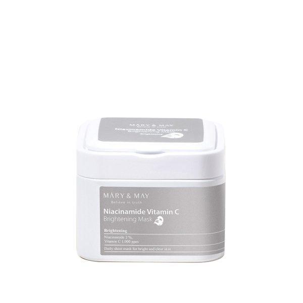 Mary&May, Niacinamide Vitamin C Brightening Mask, Mască iluminatoare și hidratantă, 400g