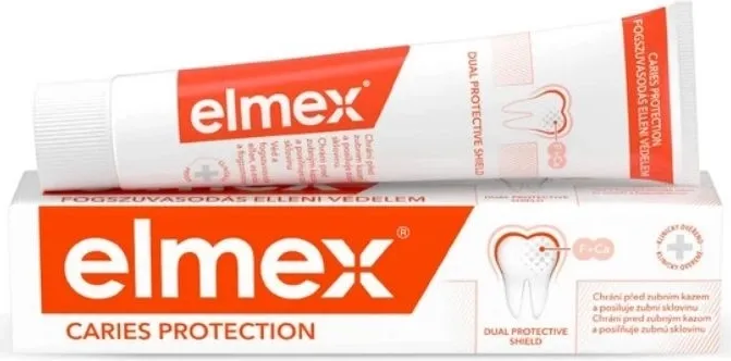 Elmex, Caries Protection Toothpaste, Pastă de dinți pentru protecția cariilor, 75 ml