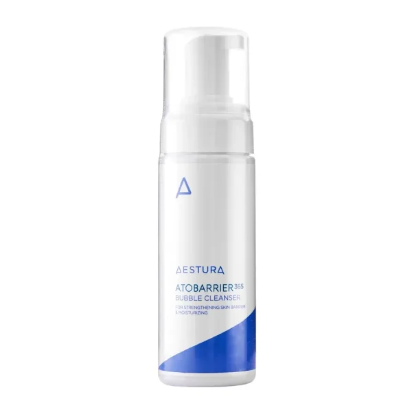 Aestura, Atobarrier 365 Bubble Cleanser, Spumă delicată pH-echilibrată, 150 ml