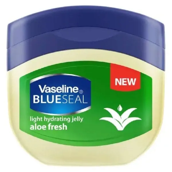 Vaseline, Blue Seal Aloe Fresh Petroleum Jelly, Hidratare și calmare, 100 ml