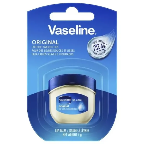 Vaseline, Lip Therapy Original, Balsam hidratant și protector, 7 g