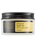 Cosrx, Advanced Snail 92 All in One Cream, Cremă regeneratoare cu mucină de melc,