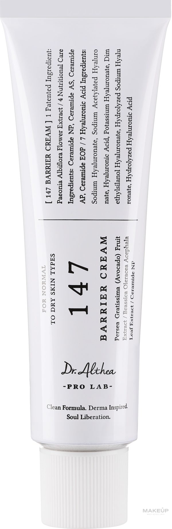 Dr. Althea, 147 Barrier Cream, Cremă reparatoare pentru bariera pielii, 50 ml