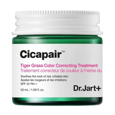 Dr. Jart+, Cicapair Tiger Grass Color Correcting Treatment, Cremă corectoare pentru uniformizarea tenului, 50 ml