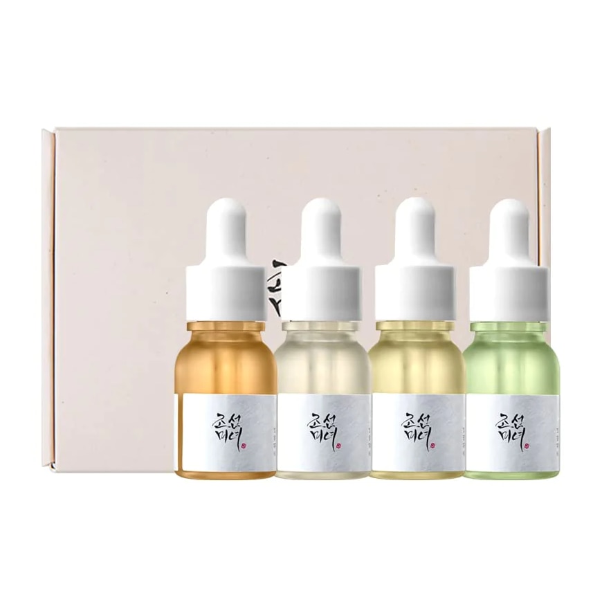 Beauty of Joseon, Hanbang Serum Discovery Kit, Set mini seruri pentru hidratare și revitalizare, 4 x 10 ml