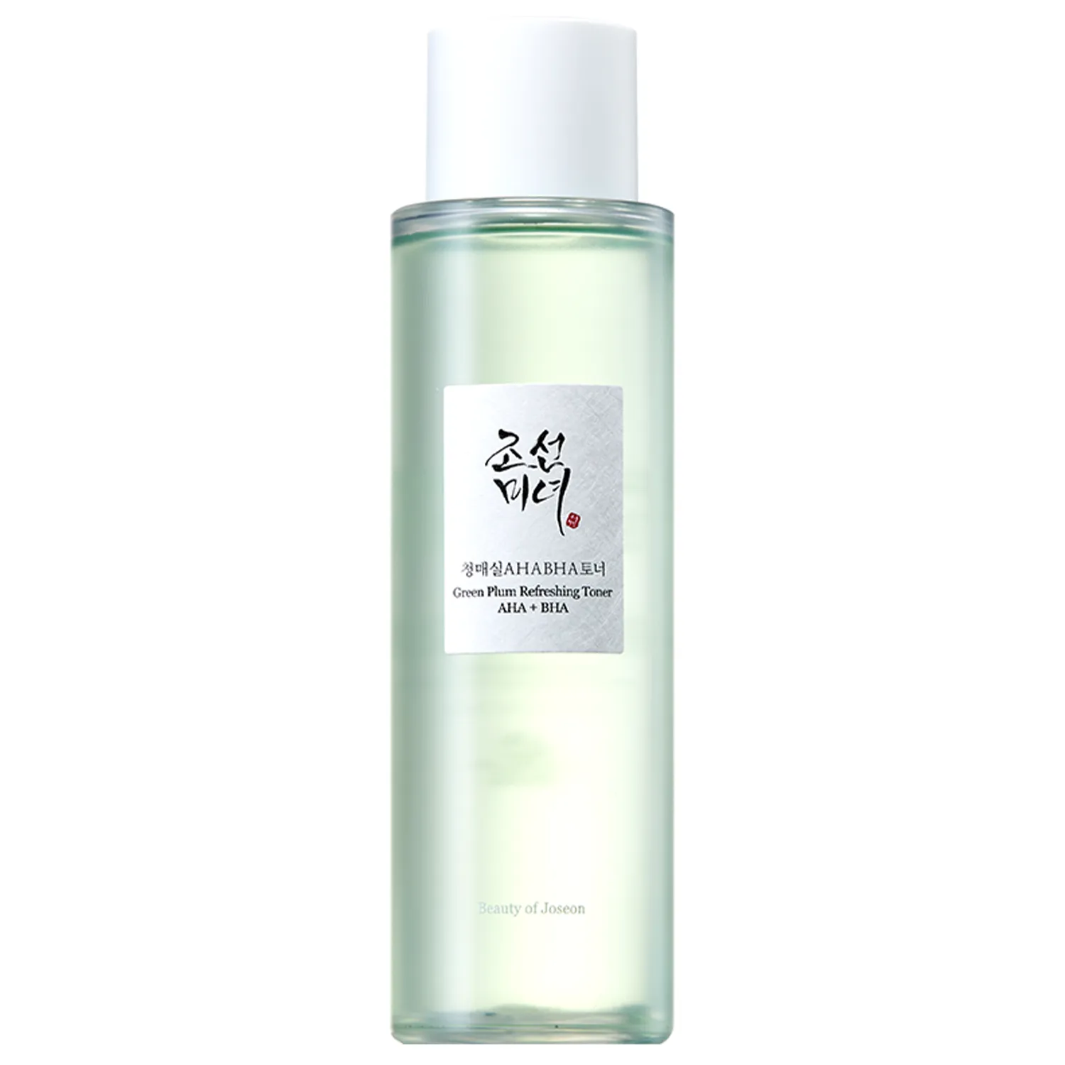 Beauty of Joseon, Green Plum Refreshing Toner AHA + BHA, Toner exfoliant blând pentru netezire, 150 ml