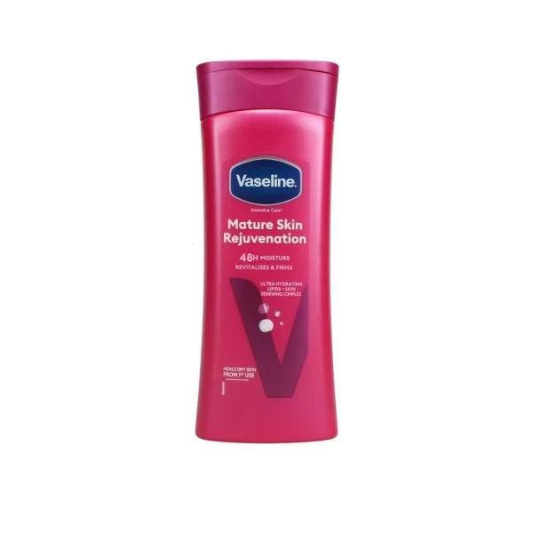 Vaseline, Intensive Care Mature Skin Rejuvenation Body Lotion, Loțiune revitalizantă pentru piele matură, 400 ml