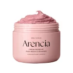 Arencia, Fresh Rosehip Rice Mochi Cleanser, Gel spumant calmant și exfoliant ușor, 120g