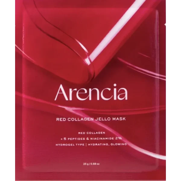 Arencia, Red Collagen Jello Mask, Mască gel pentru fermitate, 25g