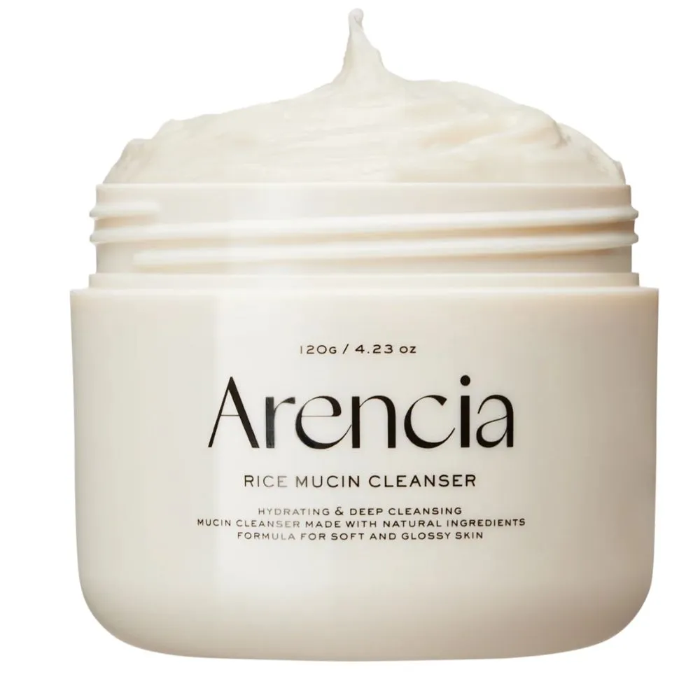 Arencia, Rice Mucin Cleanser, Gel-cremă curățare hidratantă, 120g