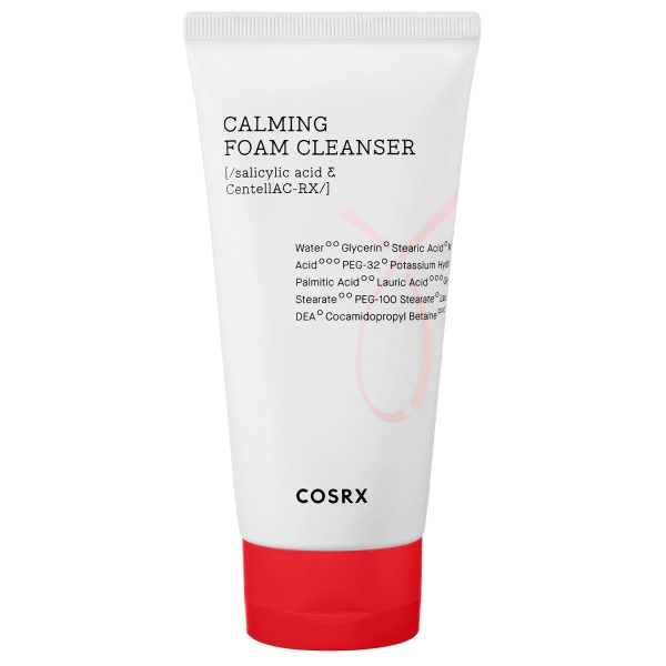 Cosrx, AC Collection Calming Foam Cleanser, Spumă calmantă pentru ten predispus la acnee, 150 ml