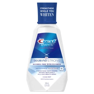 Crest, 3D White Diamond Strong Mouthwash, Apă de gură pentru albire, 946 ml