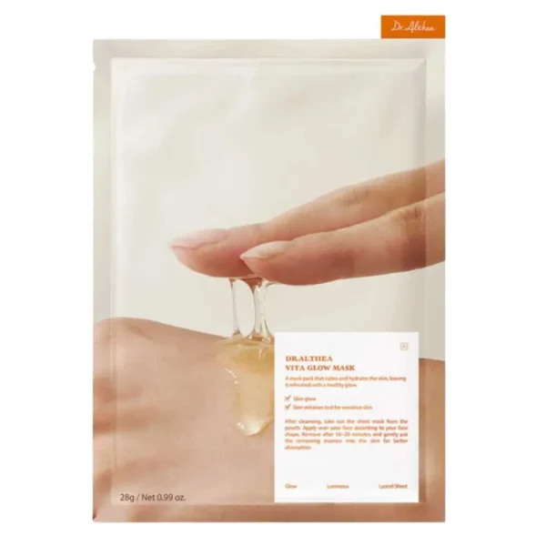 Dr. Althea, Vita Glow Mask, Mască iluminatoare și hidratantă, 28 g