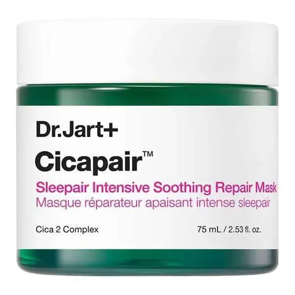 Dr. Jart+, Cicapair Sleepair Intensive Soothing Repair Mask, Mască de noapte calmantă și reparatoare, 75 ml