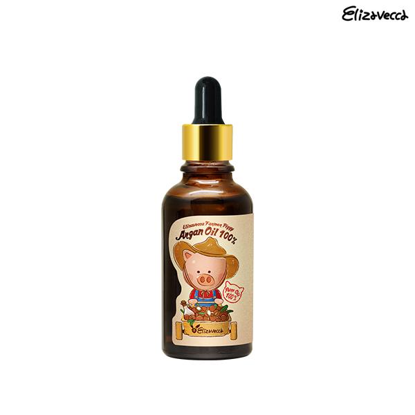 Elizavecca, Farmer Piggy Argan Oil 100%, Ulei nutritiv pentru față și păr, 30 ml