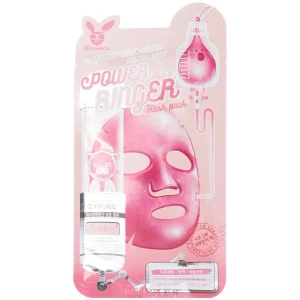 Elizavecca Hyaluronic Acid Water Deep Power Ringer Beauty Mask Pack, 1 Sheet (23 ml)