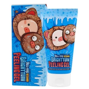 Elizavecca, Milky Piggy Hell-Pore Vitamin Bright Turn Peeling Gel, Gel exfoliant iluminator, 150 ml
