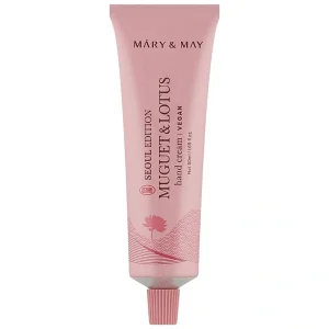 Mary&May, Seoul Edition MUGUET & LOTUS Hand Cream, Cremă hidratantă pentru mâini, 50 ml