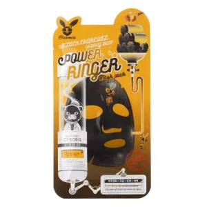 Elizavecca Black Charcoal Honey Deep Power Ringer Mask Pack, 23 ml