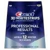 Crest Benzi 3D Whitestrips Professional Results, 12% concentratie, 20 de tratamente pentru albirea dintilor