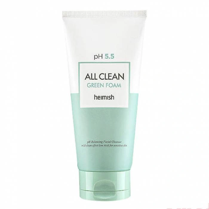 Heimish, All Clean Green Foam pH 5.5, Spumă de curățare blândă, 150 ml