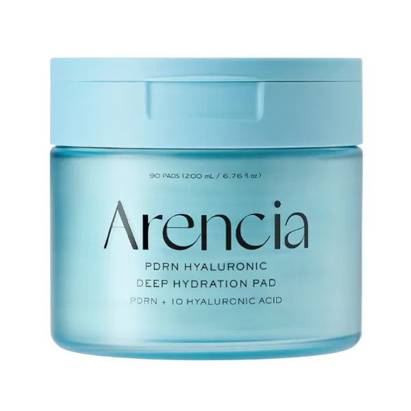 Arencia, PDRN + Hyaluronic Deep Hydration Pads, Pads hidratante pentru revitalizare, 200 ml