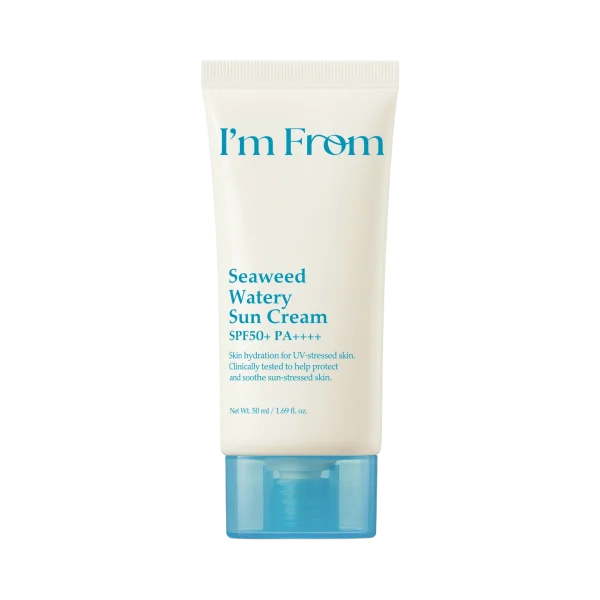 I'm From, Seaweed Watery Sun Cream, Cremă solară ușoară hidratantă, 50 ml