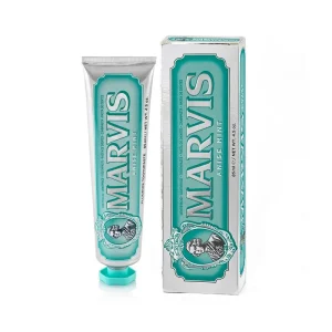 Marvis, Anise Mint Toothpaste, Pastă de dinți revigorantă cu anason, 85 ml