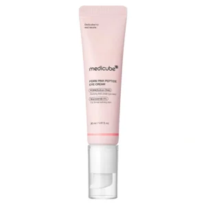 Medicube, PDRN Pink Peptide Eye Cream, Cremă regenerantă cu PDRN și peptide, 30 ml