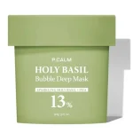 P.Calm, Holy Basil Bubble Deep Mask, Mască spumantă pentru curățare pori, 90g