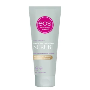 Eos, Cashmere Skin Collection Pre-Shave Scrub, Scrub exfoliant de corp pre-ras, 207 ml