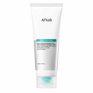 Anua, PDRN Hyaluronic Acid Moisturizing Cleansing Foam, Spumă de curățare hidratantă, 150 ml