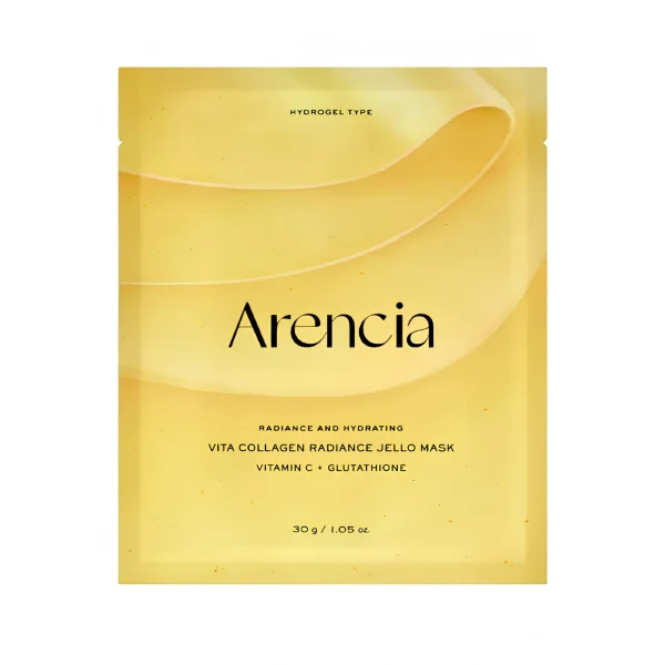 Arencia, Vita Collagen Radiance Jello Mask, Mască hidratantă și iluminatoare, 30g
