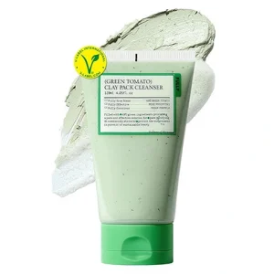 Fully, Green Tomato Clay Pack Cleanser, Curățare și purificare blândă, 120ml