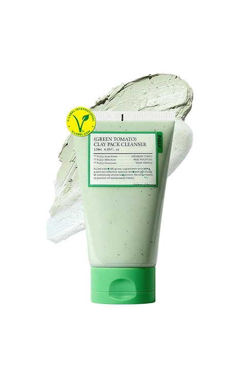 Fully, Green Tomato Clay Pack Cleanser, Curățare și purificare blândă, 120ml