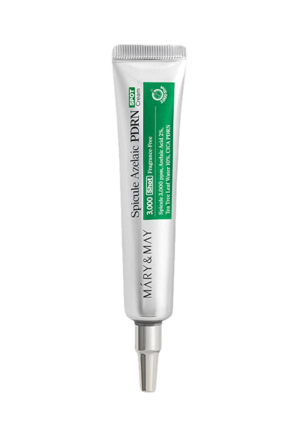 Mary&May, Spicule Azelaic PDRN Spot Cream, Cremă pentru pete și imperfecțiuni, 15g