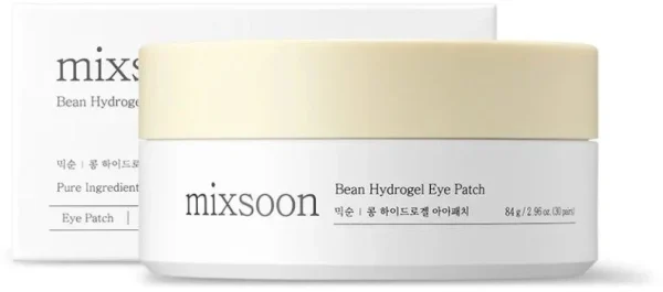 Mixsoon, Bean Hydrogel Eye Patch, Patch gel hidratant iluminator, 60 bucati