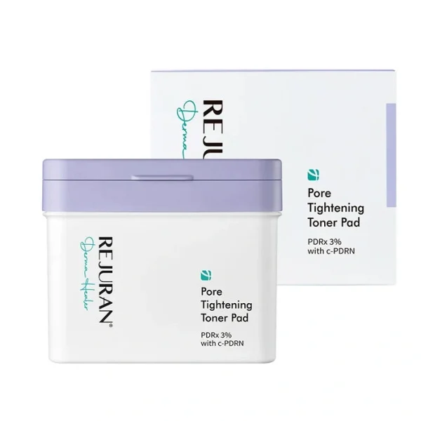 Rejuran, Derma Healer Pore Tightening Toner Pad, Răcoritor și micșorează porii, 220 ml