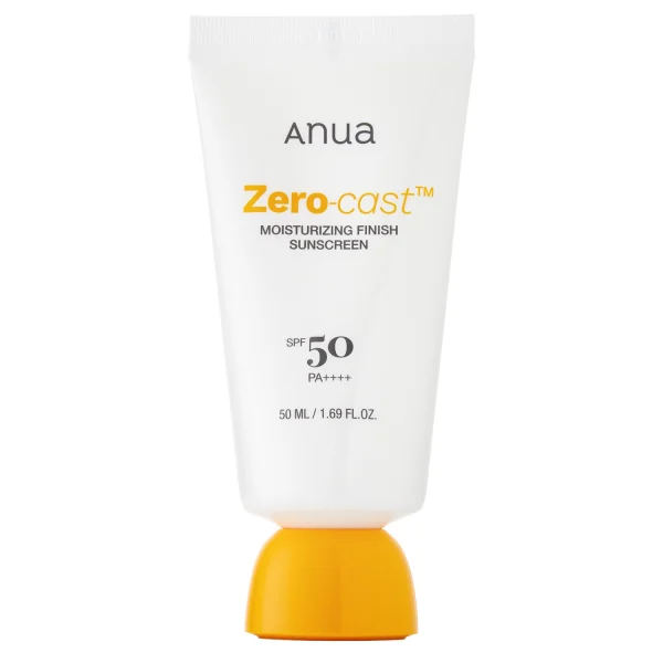 ANUA Zero-cast Moisturizing Finish Sunscreen SPF50+ PA++++, 50 mL