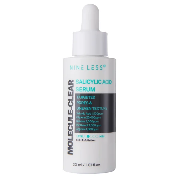 NINE LESS Molecule-Clear Salicylic Acid Serum, 30 ml 10%